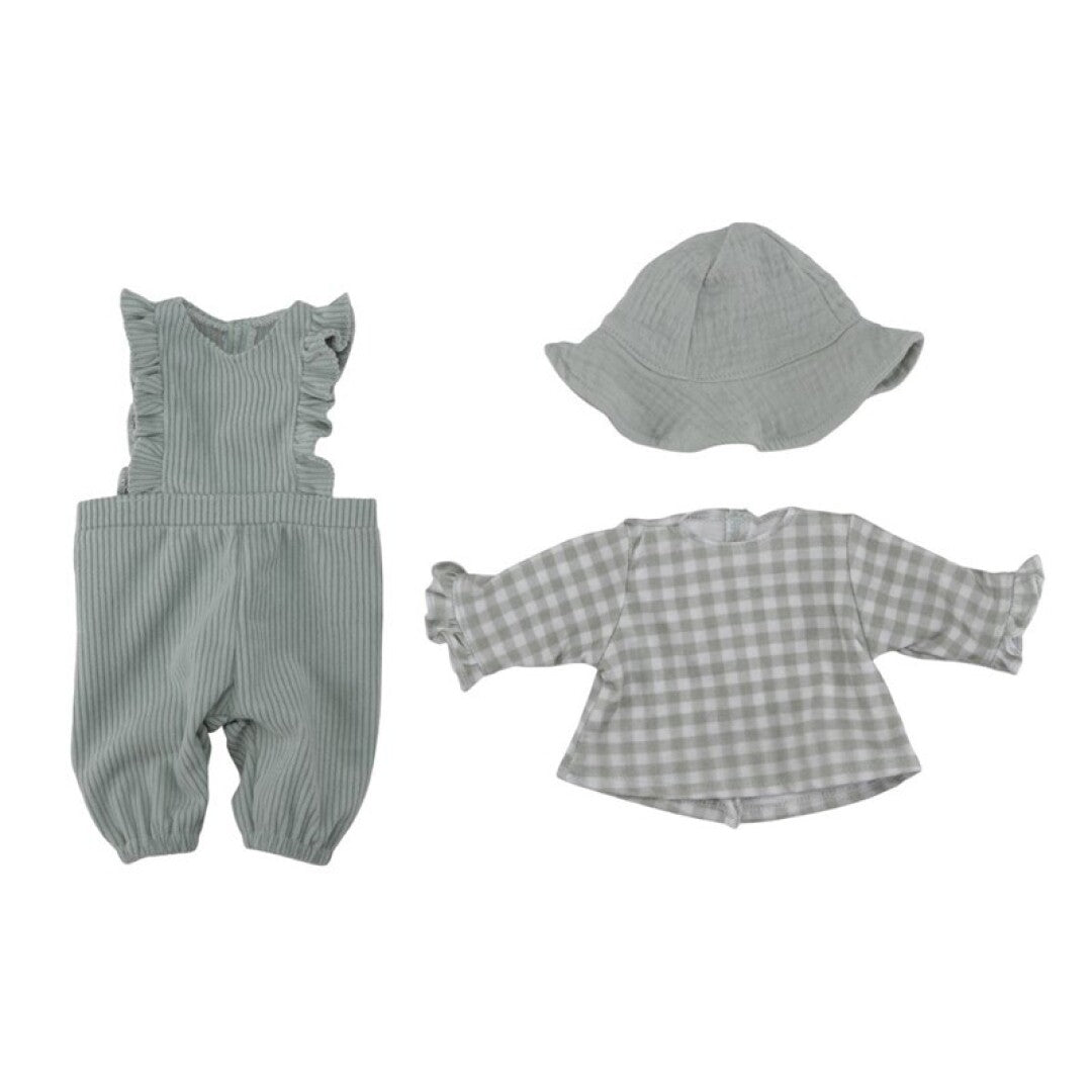 Conjunto Verde Ropa Muñeca Little Dutch