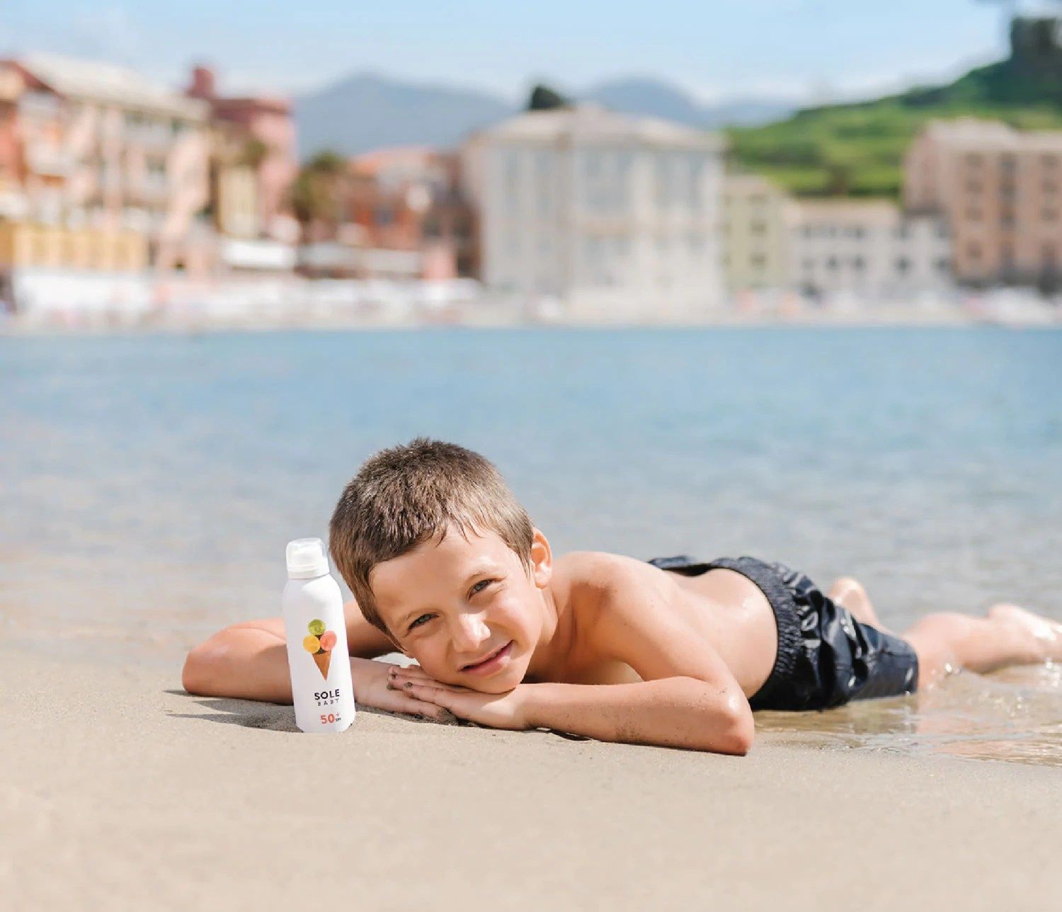 Crema Solar SPF 50+ Linea MammaBaby