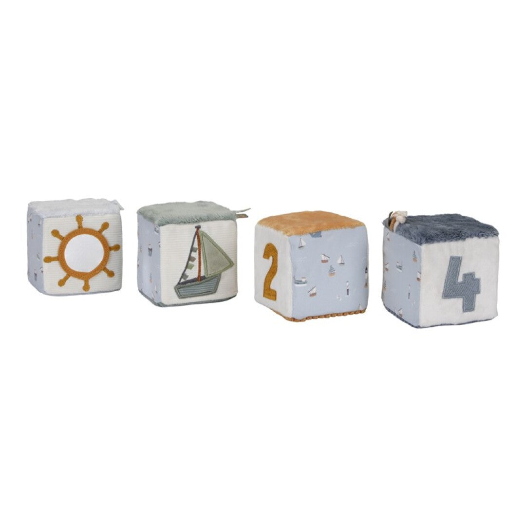 Cubos Blanditos Apilables Sailor Little Dutch