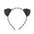 Diadema Orejas Gato Negro Stripy Halloween Rockahula