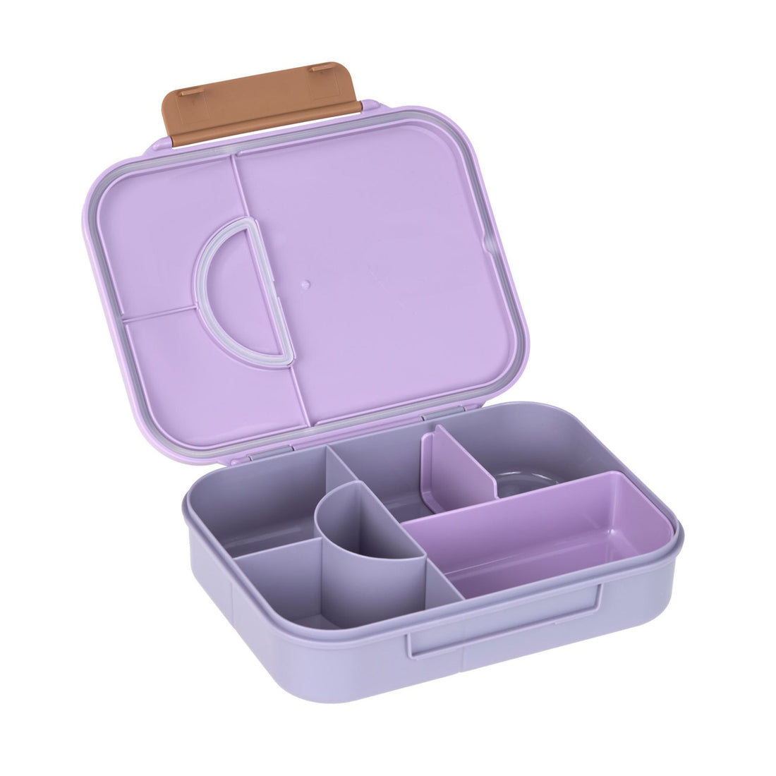 Fiambrera Bento Lunchbox- Compartimentos Heart Lavender Lässig