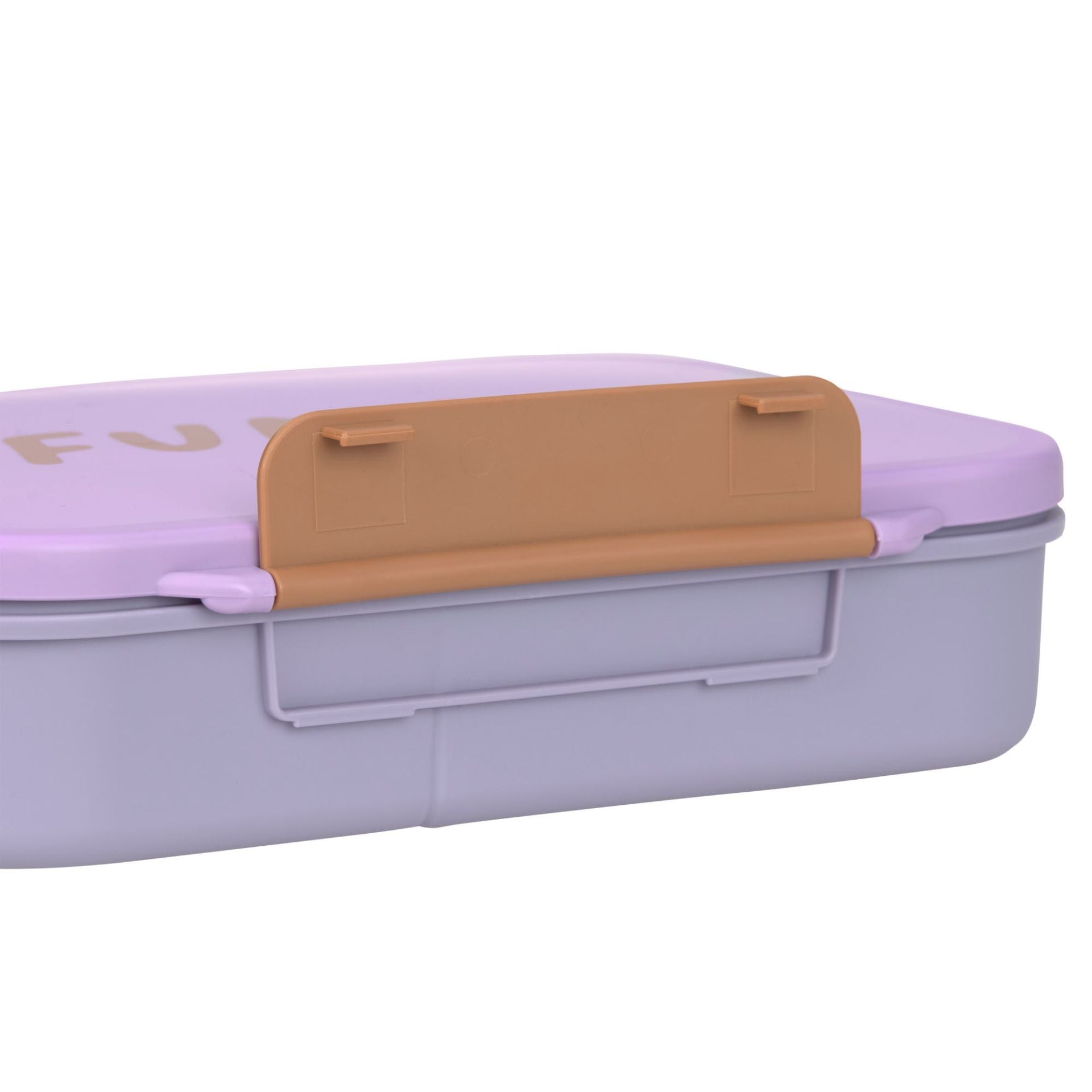 Fiambrera Bento Lunchbox- Compartimentos Heart Lavender Lässig