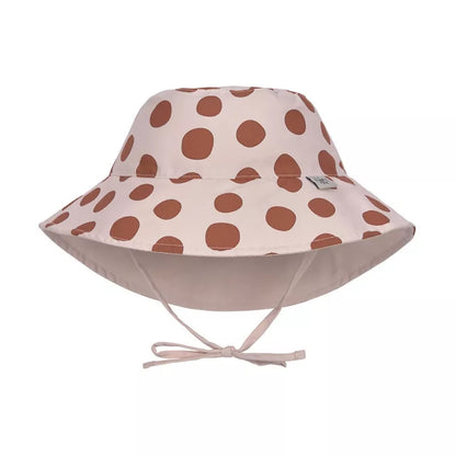 Gorro Playa Reversible Dots Pink Lässig