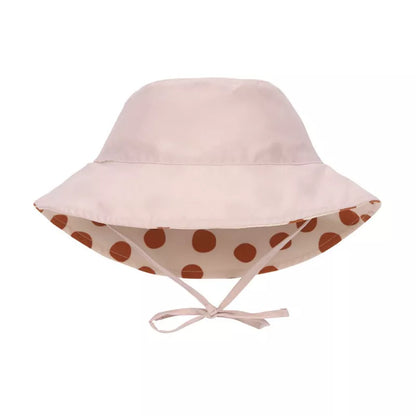 Gorro Playa Reversible Dots Pink Lässig