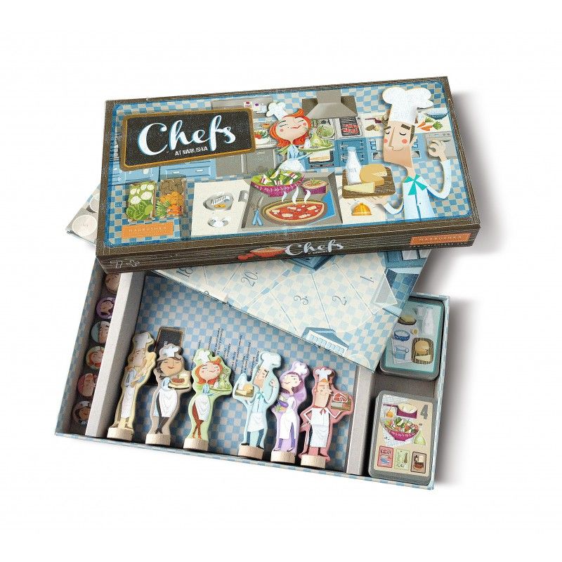 Chefs - Juego de mesa Marbushka