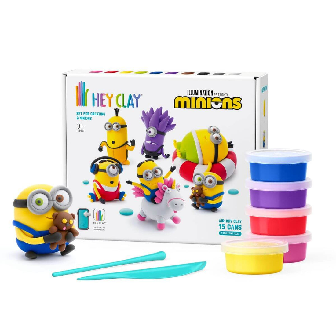 Hey Clay Plastilina Interactiva Minions