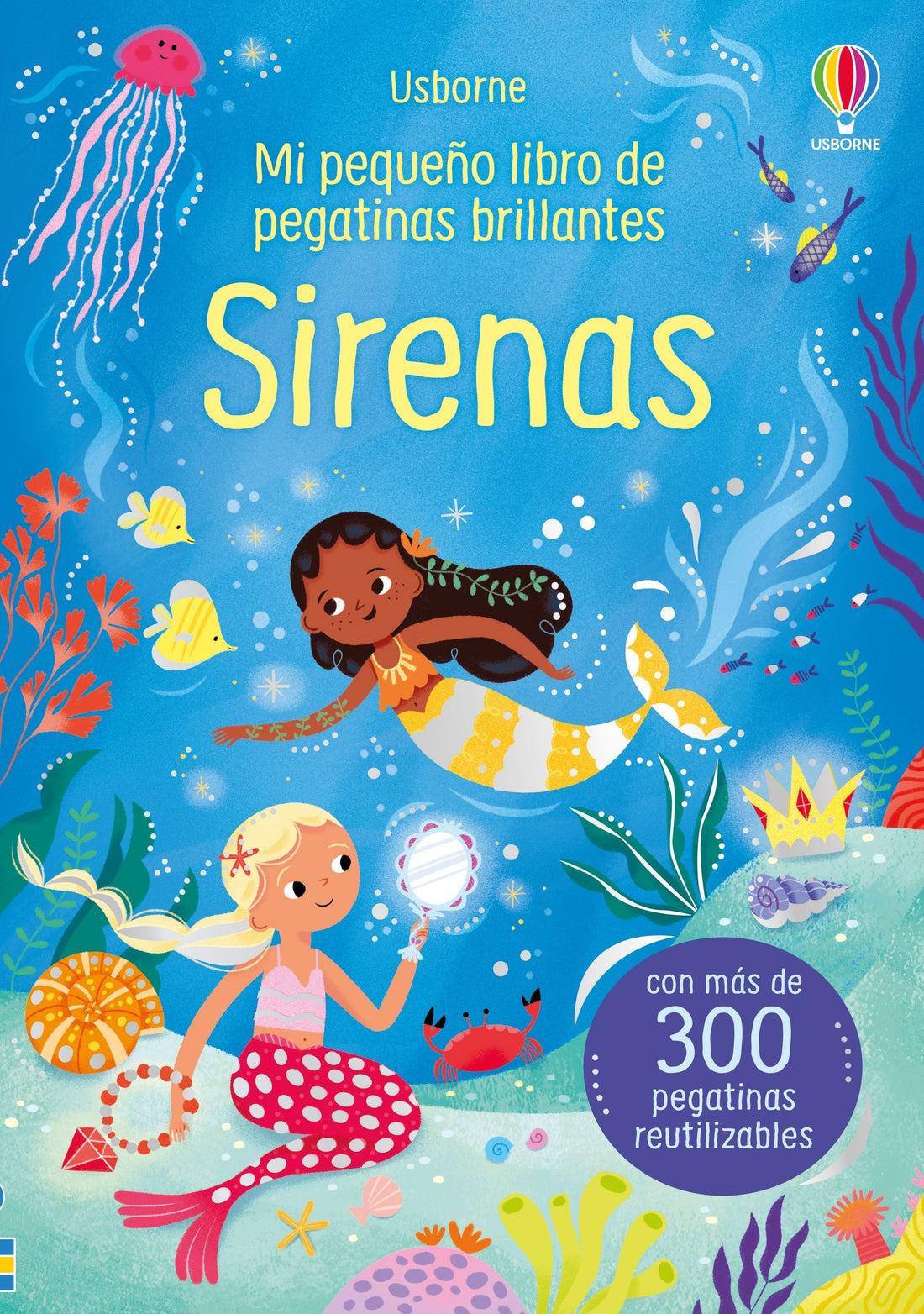 Libro Pegatinas Sirenas Brillantes