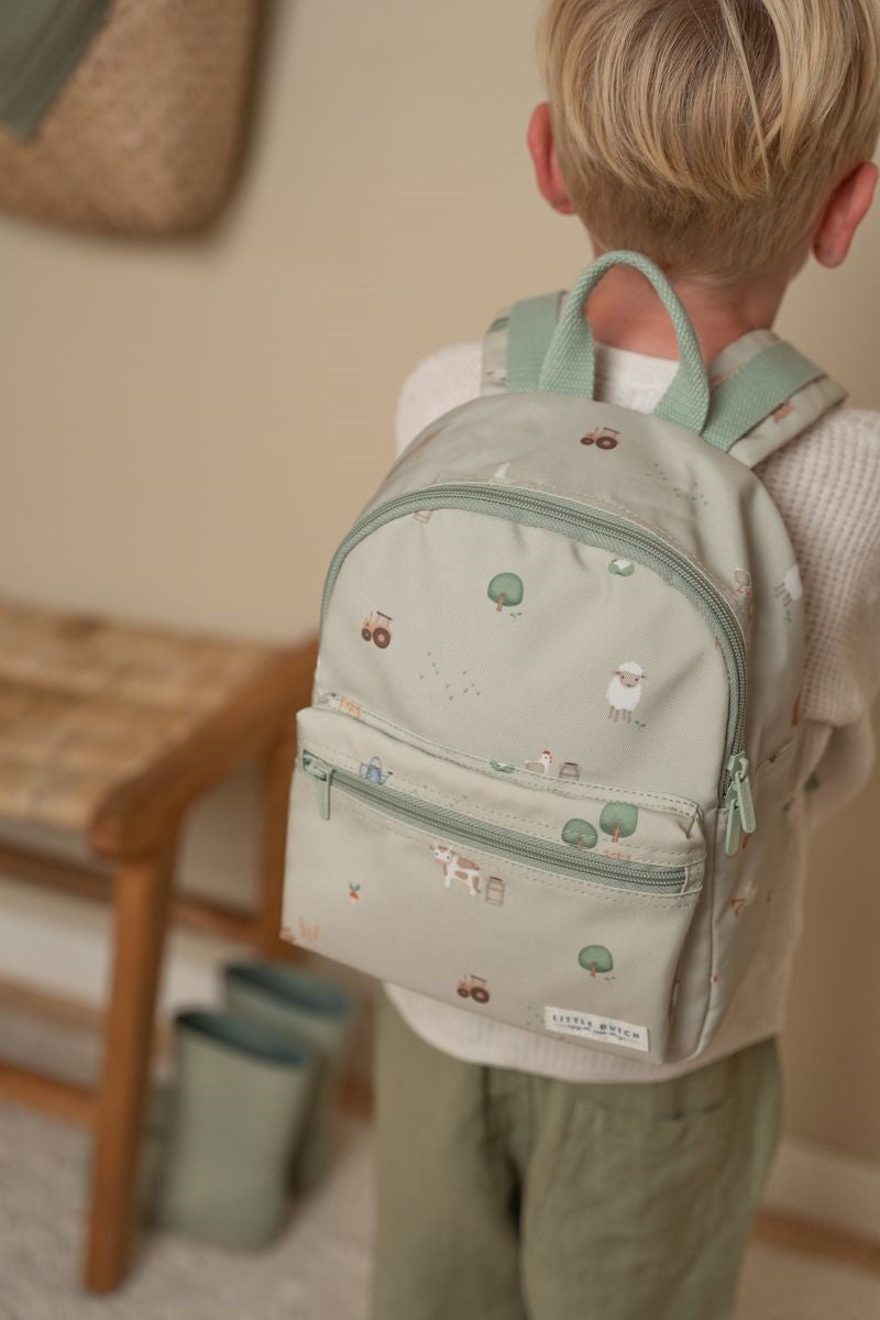 Mochila Infantil Granja Little Dutch