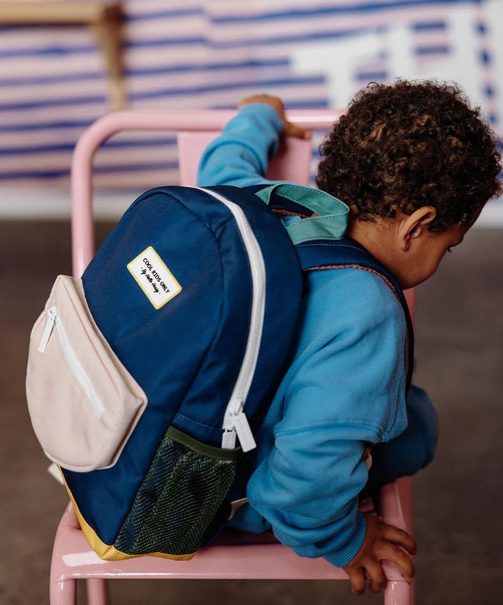 Mochila Infantil 2-5 años Mini Dark Blue Hello Hossy