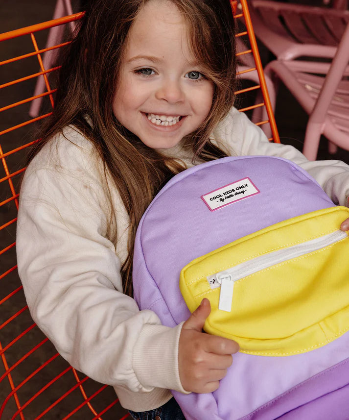 Mochila Colegio +6 años Mini Mauve Hello Hossy