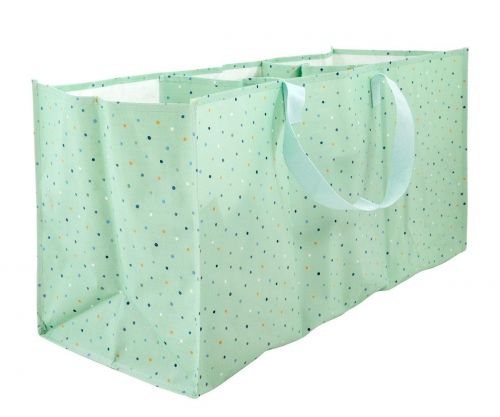 Bolsa Organizadora de Juguetes Dots Sage