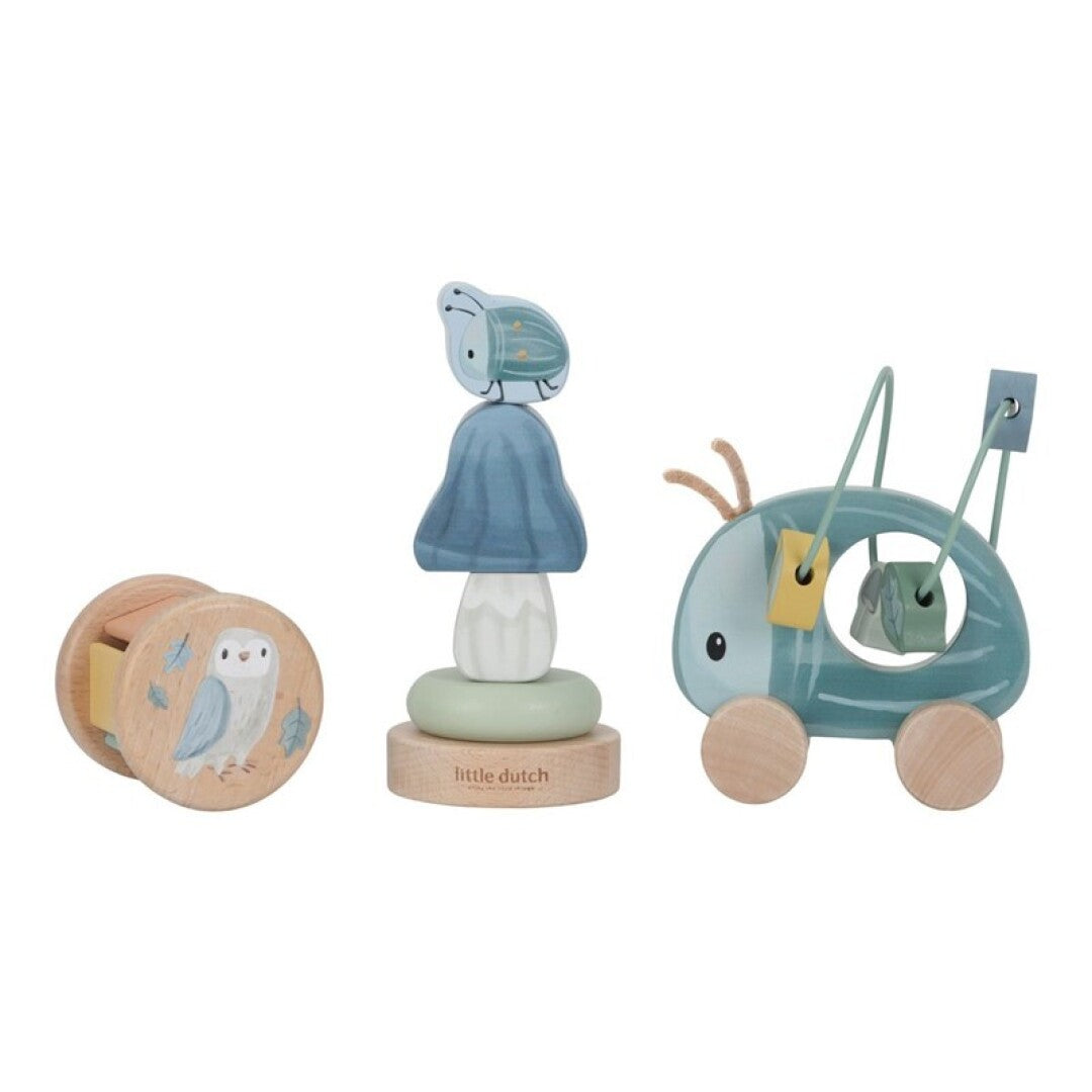 Pack Regalo Madera Forest Friends Little Dutch