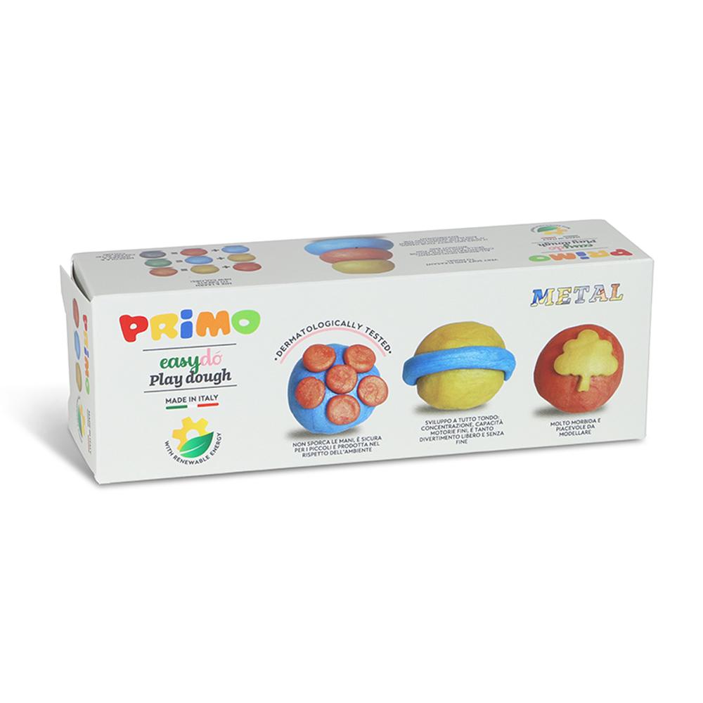 Pasta Modelar 100g 3 Colores Metálicos Primo