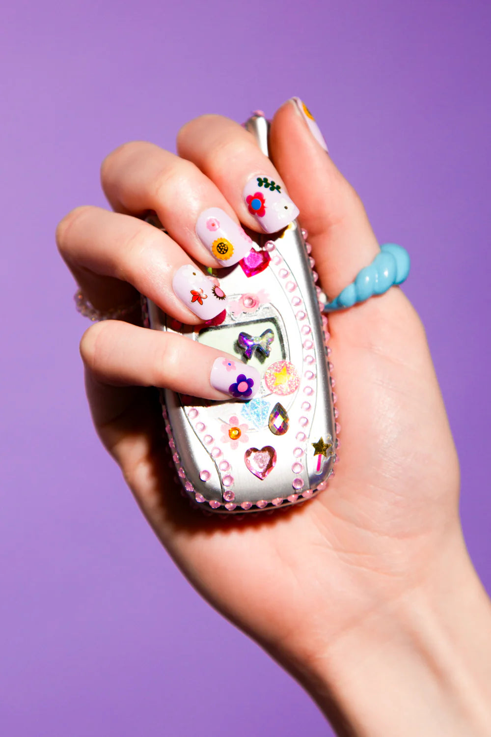 Pegatinas Uñas Flower OMY