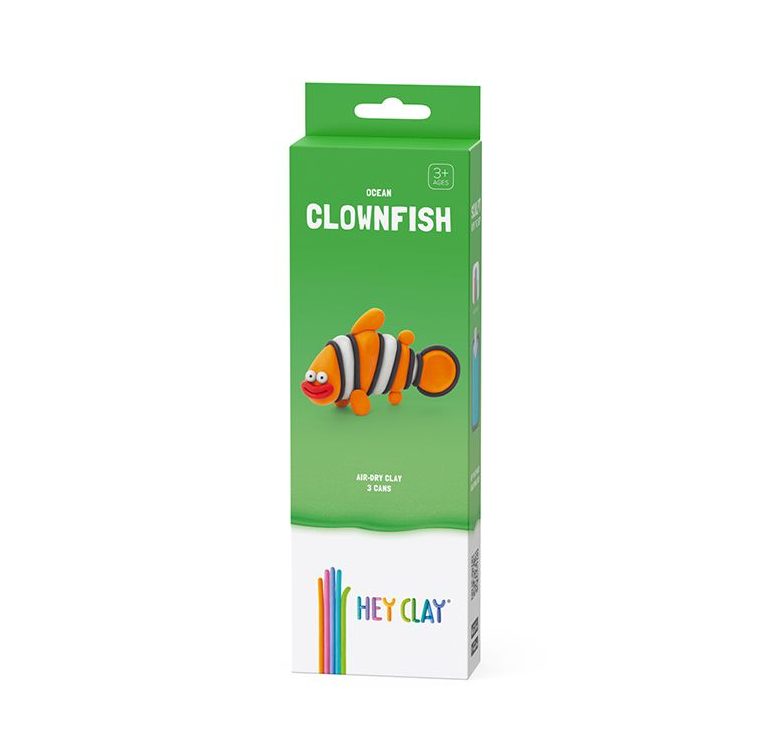 Hey Clay Plastilina Interactiva Clownfish