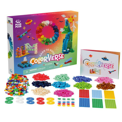 Puzzle Construcciones Plus Plus Pack Colorverse 1000 piezas