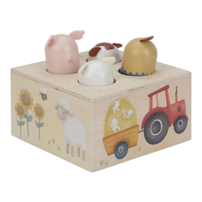 Pop Up Madera Animales Granja Little Dutch