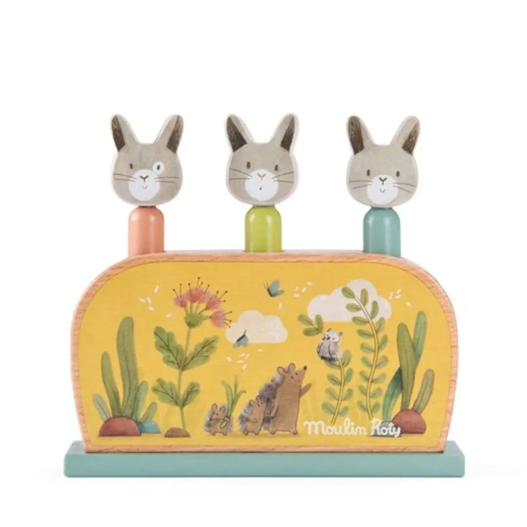 Pop up Trois Petits Lapins Moulin Roty