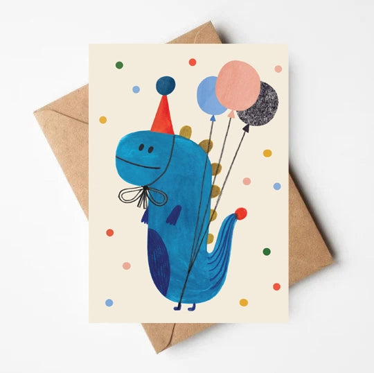 Postal PARTY DINO Daria Solak