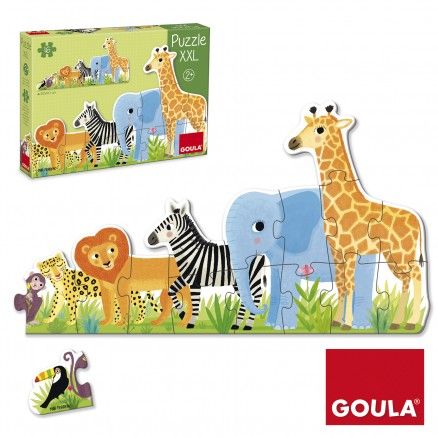 Puzzle XXL Decreciente Selva