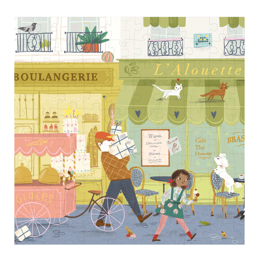 Puzzle 10 rue des lilas 350 piezas Parisinas Moulin Roty