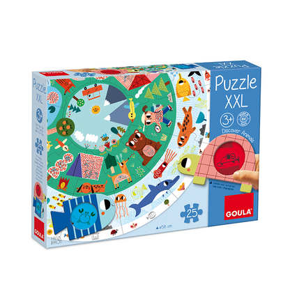 Puzzle XXL Descubre Animales