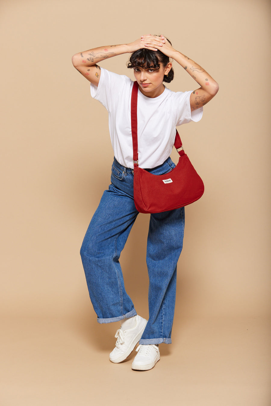 Bolso Rosa Bandolera Terracota