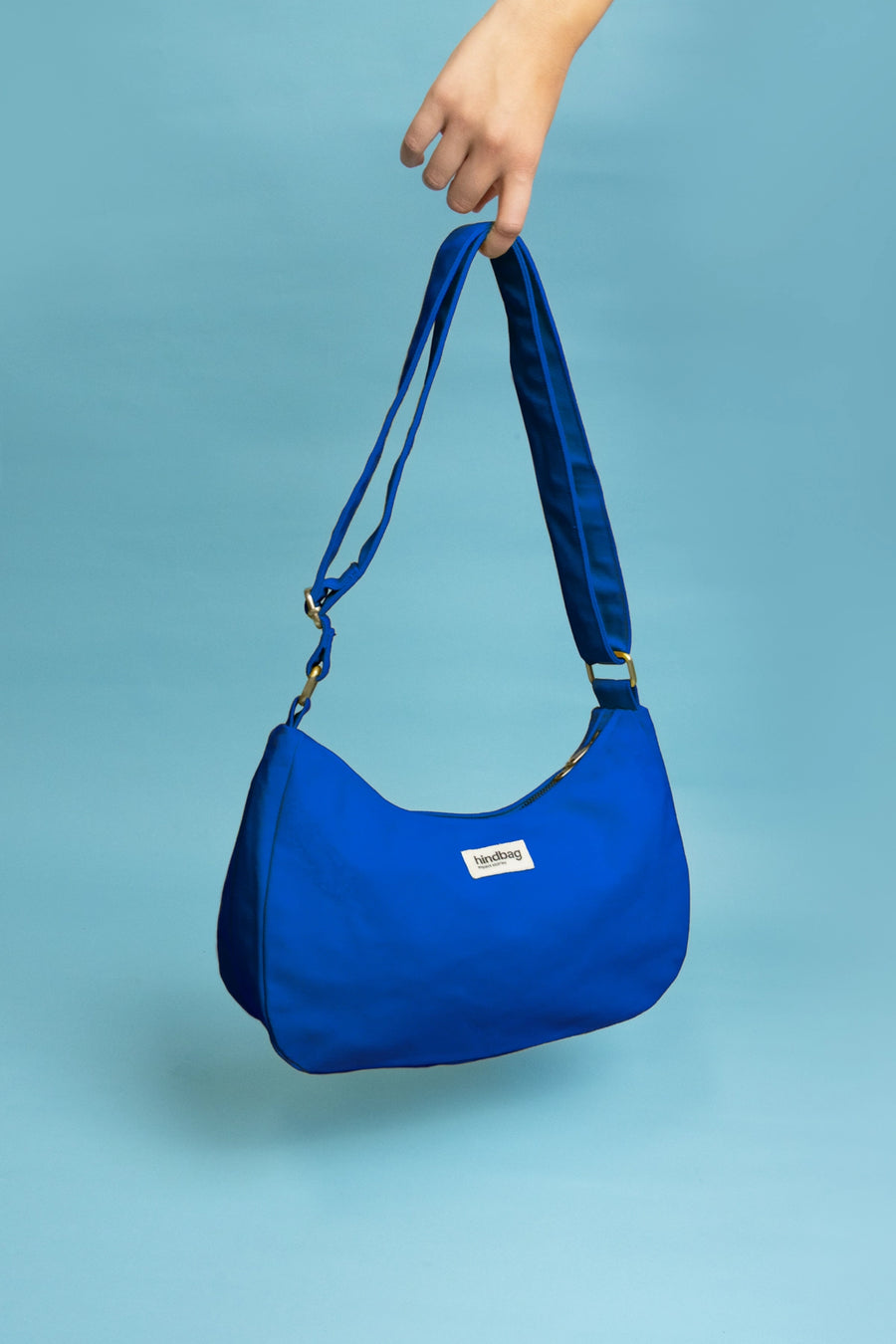 Bolso Rosa Bandolera Azul Eléctrico
