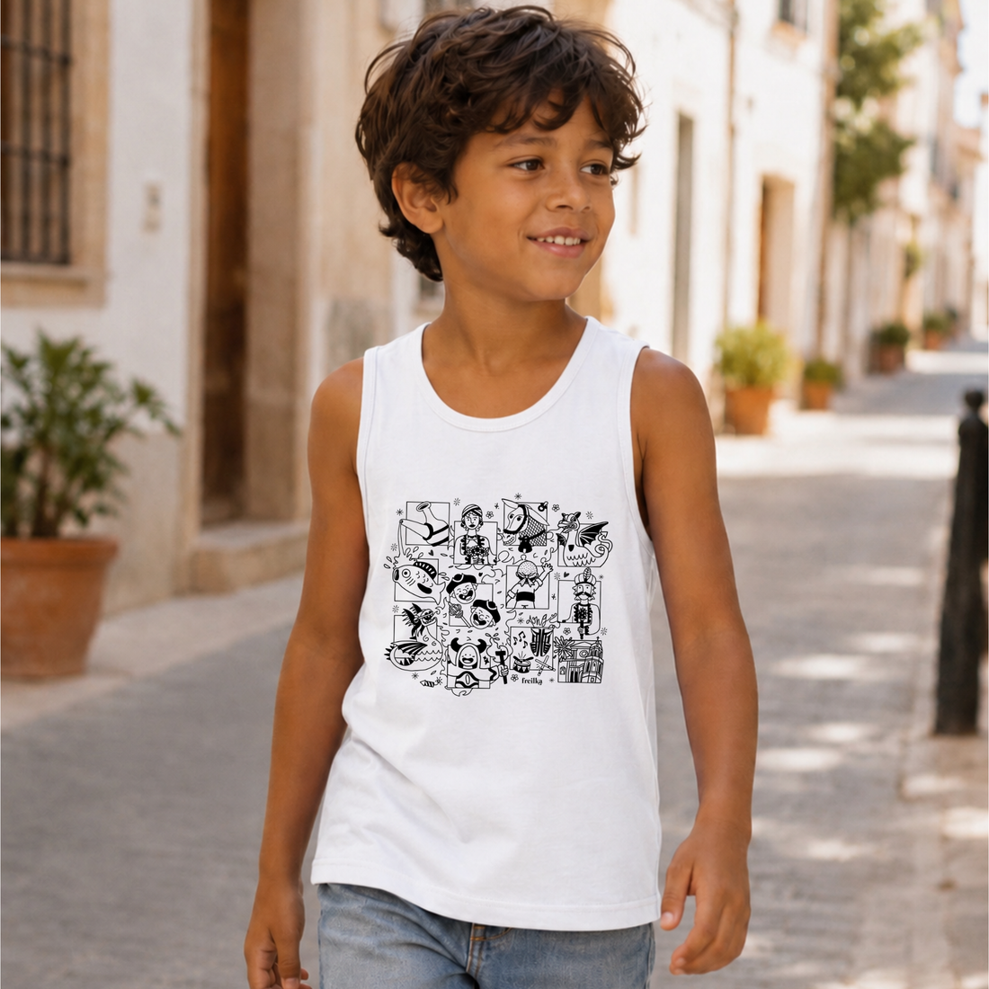 Pack Samarreta Tirants Ample + Tattoos