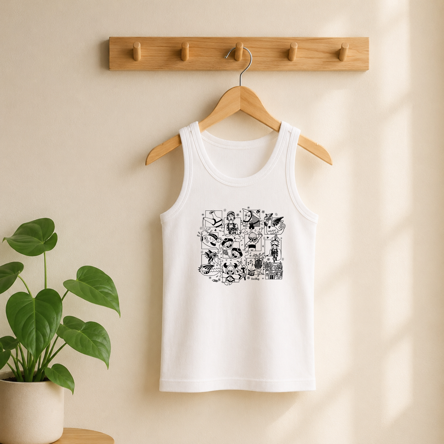 Pack Samarreta Tirants Ajustada + Tattoos