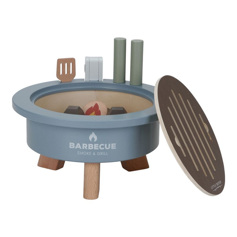 Set Barbacoa Madera Little Dutch