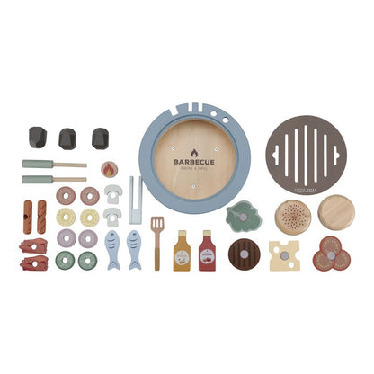 Set Barbacoa Madera Little Dutch