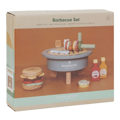 Set Barbacoa Madera Little Dutch