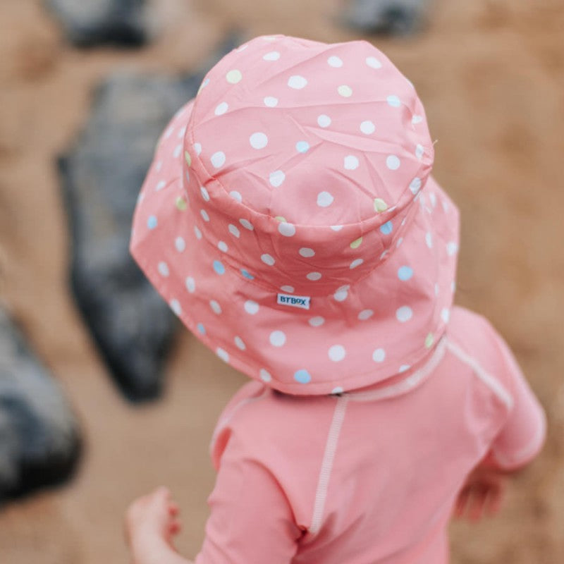 Gorro Playa Reversible UPF 50+ Bubblegum 2-5 años