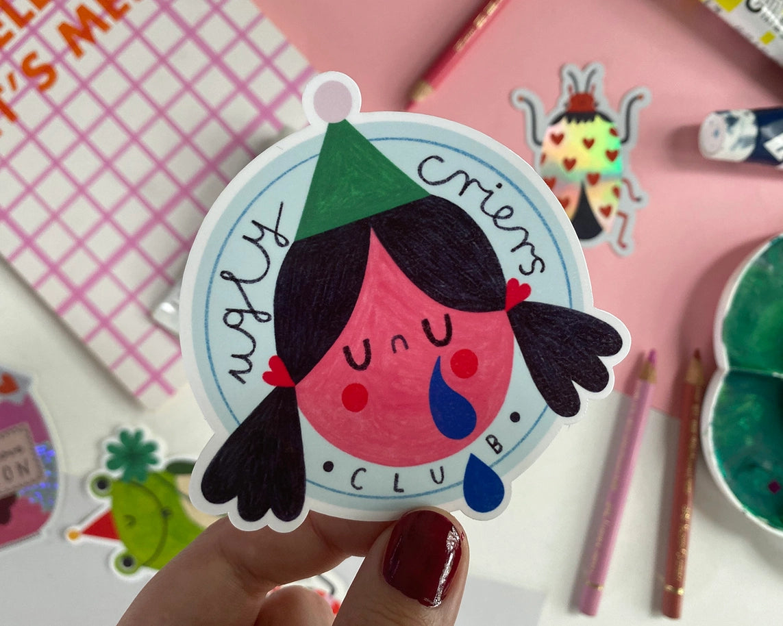 Sticker UGLY CRIERS CLUB Daria Solak