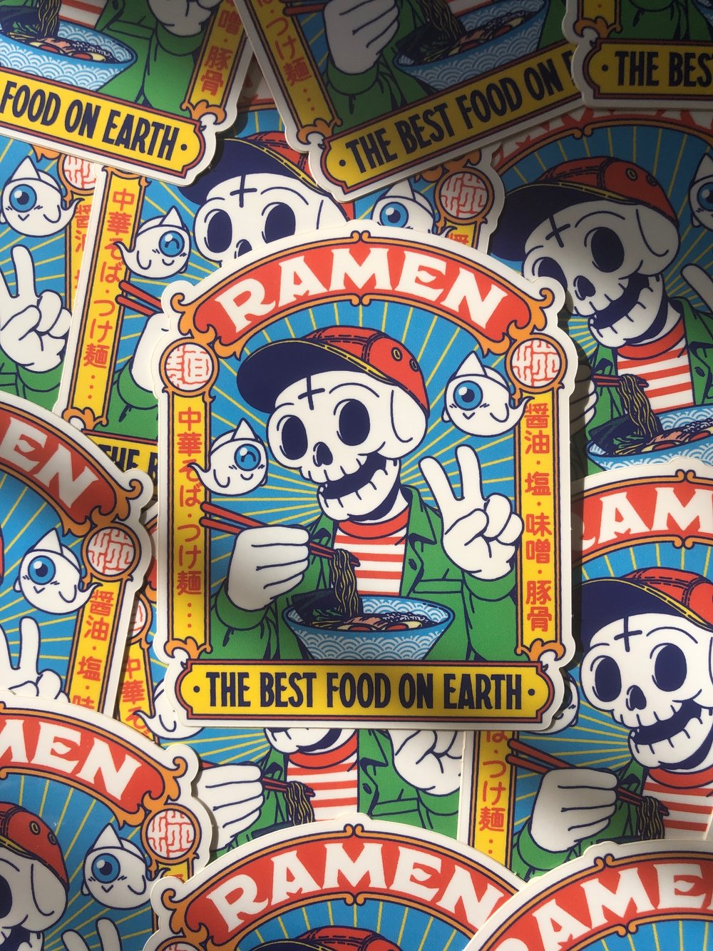 Sticker Pegatina &quot;The Best Food&quot;