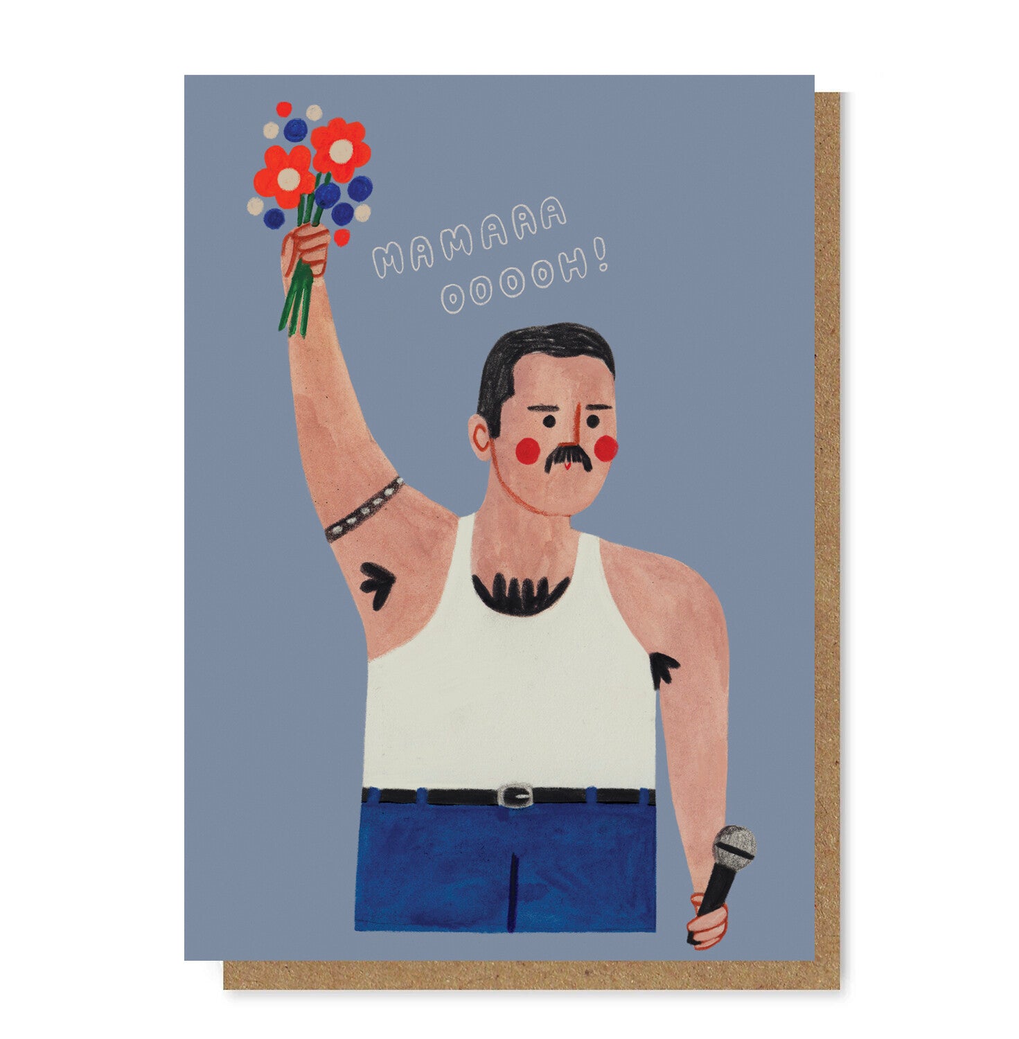 Postal FREDDY MERCURY MAMA Daria Solak