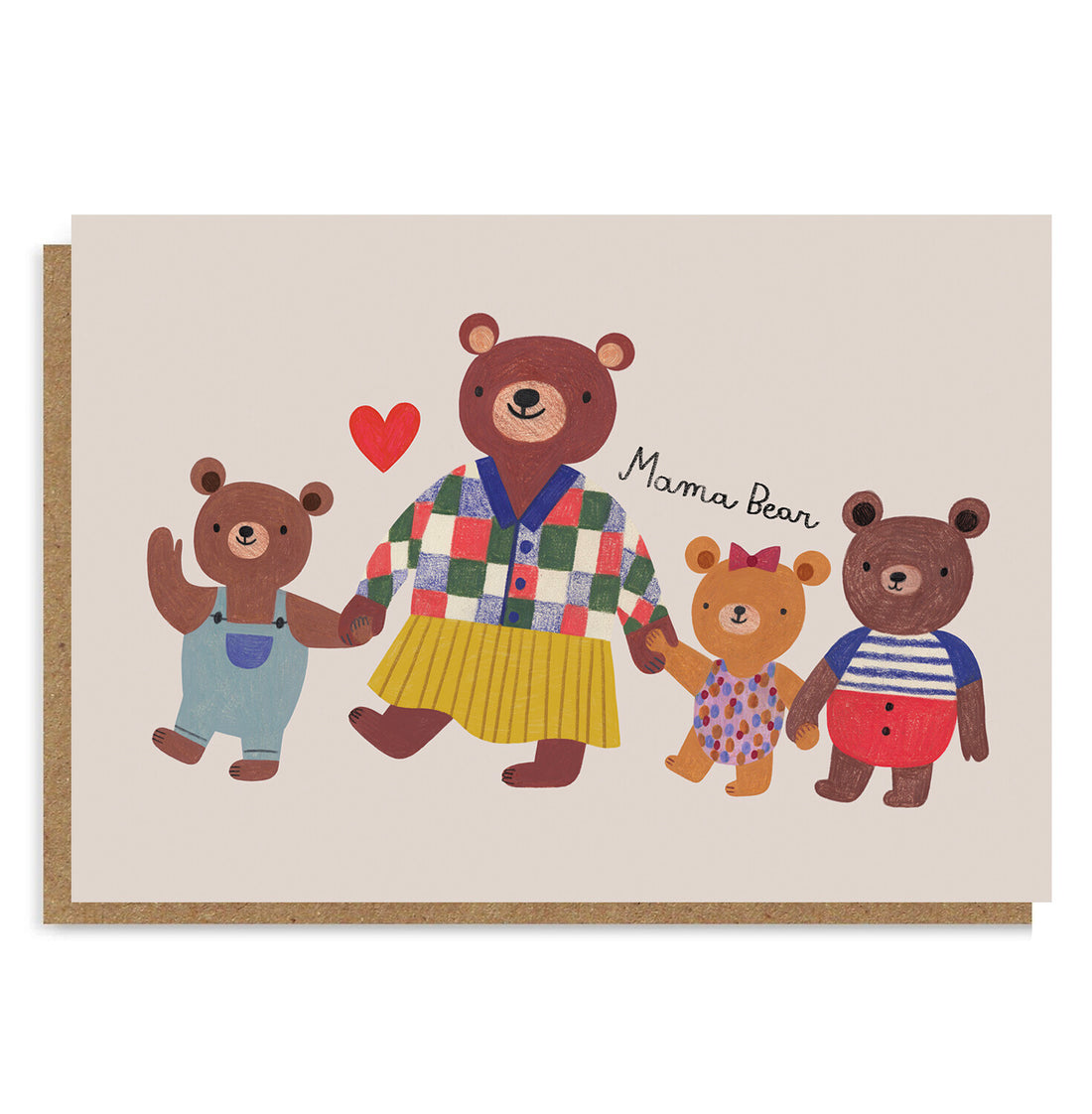 Postal MAMA BEAR Daria Solak