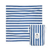 Toalla Playa Microfibra Dock & Bay XXL Azul Navy