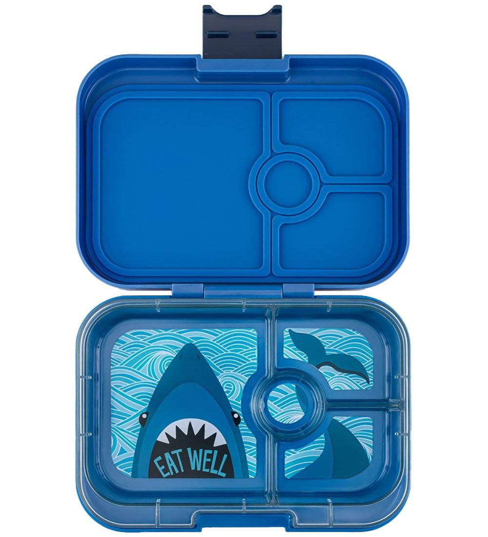 YUMBOX Tapas 4 Compartimentos - Shark Tray Monte Carlo Blue