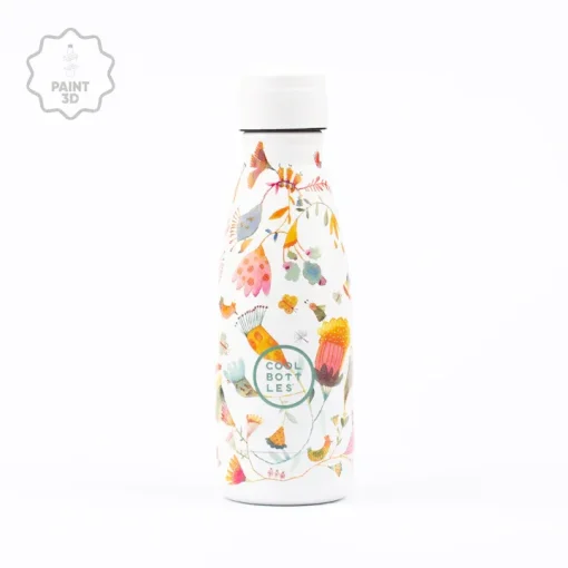 Botella Termo 260ml Cool Bottles SPRING FLOWERS - Imagen 2